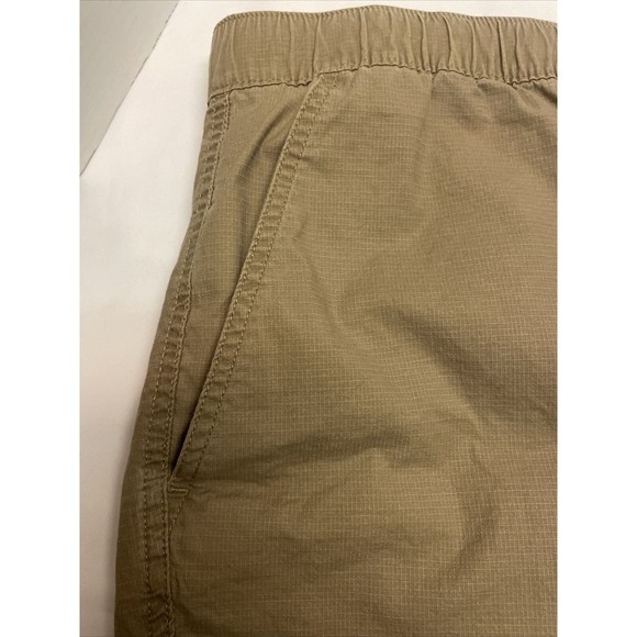 New Eddie Bauer Top Out Ripstop Elastic Men’s Shorts Flax Color  Sz XXL/ 2XL - Picture 3 of 11